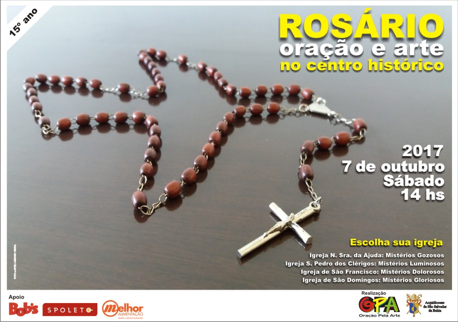 ROSÁRIO NO CENTRO HISTÓRICO DE SALVADOR - 2017